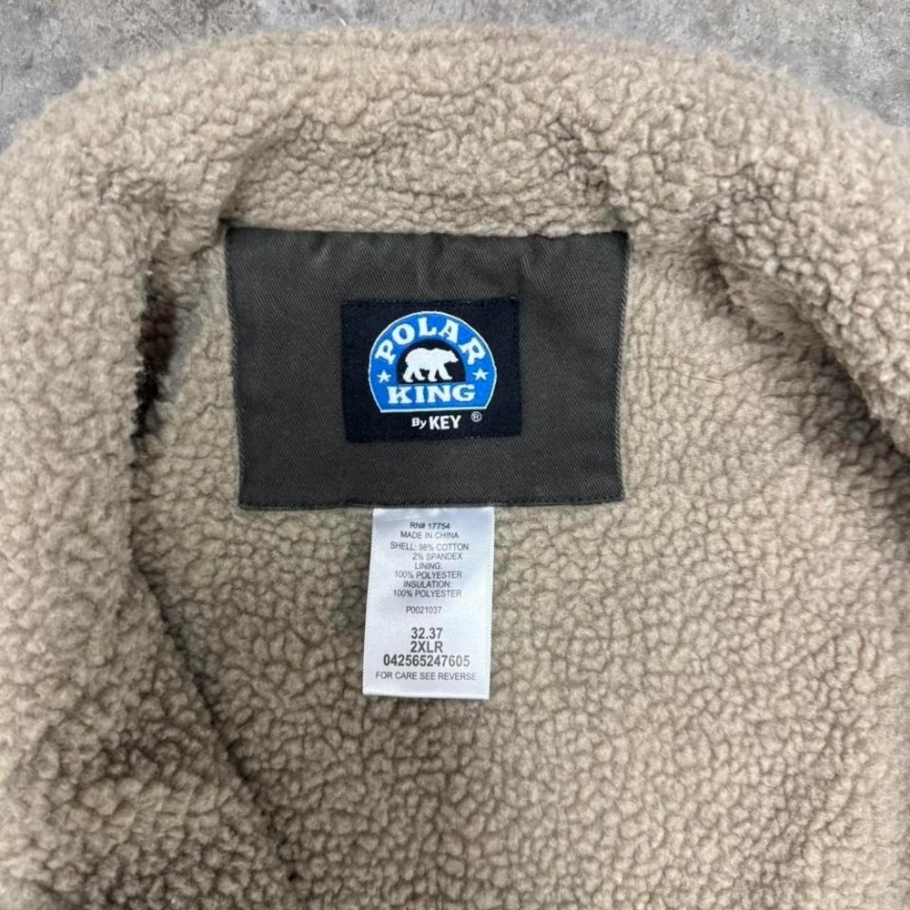 Vintage Polar King Fleece Lined Vest Size XL‎ - Picture 4 of 4